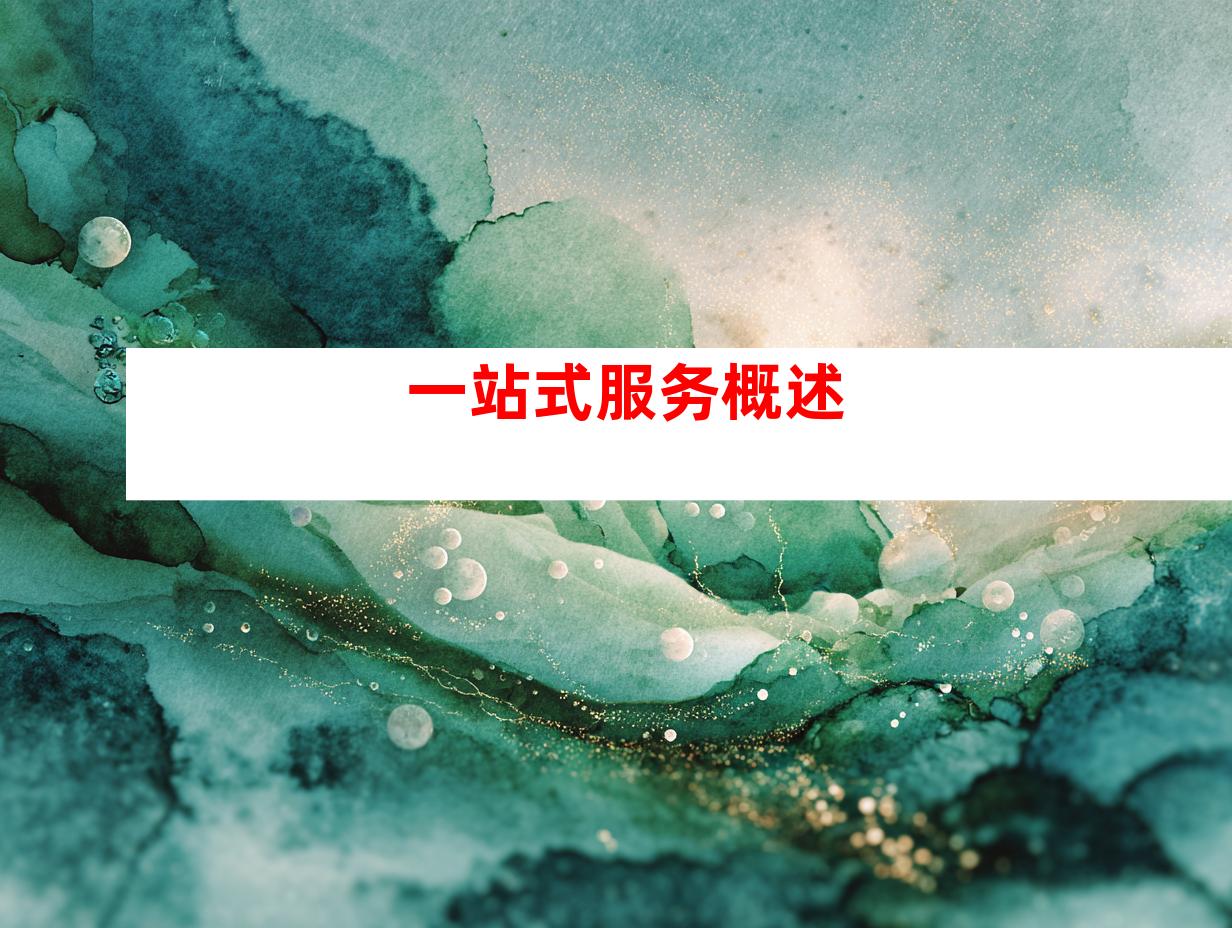 一站式服务概述