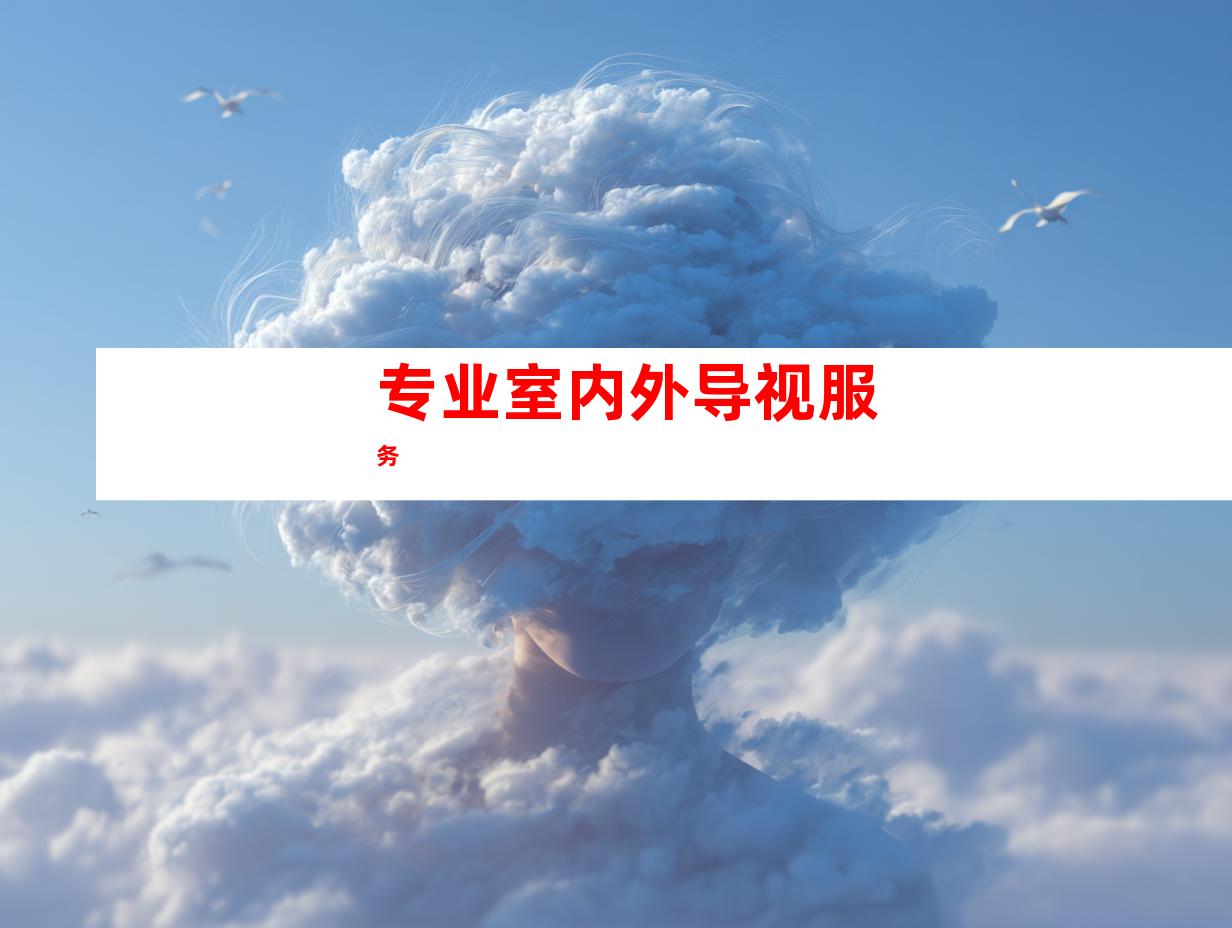 专业室内外导视服务