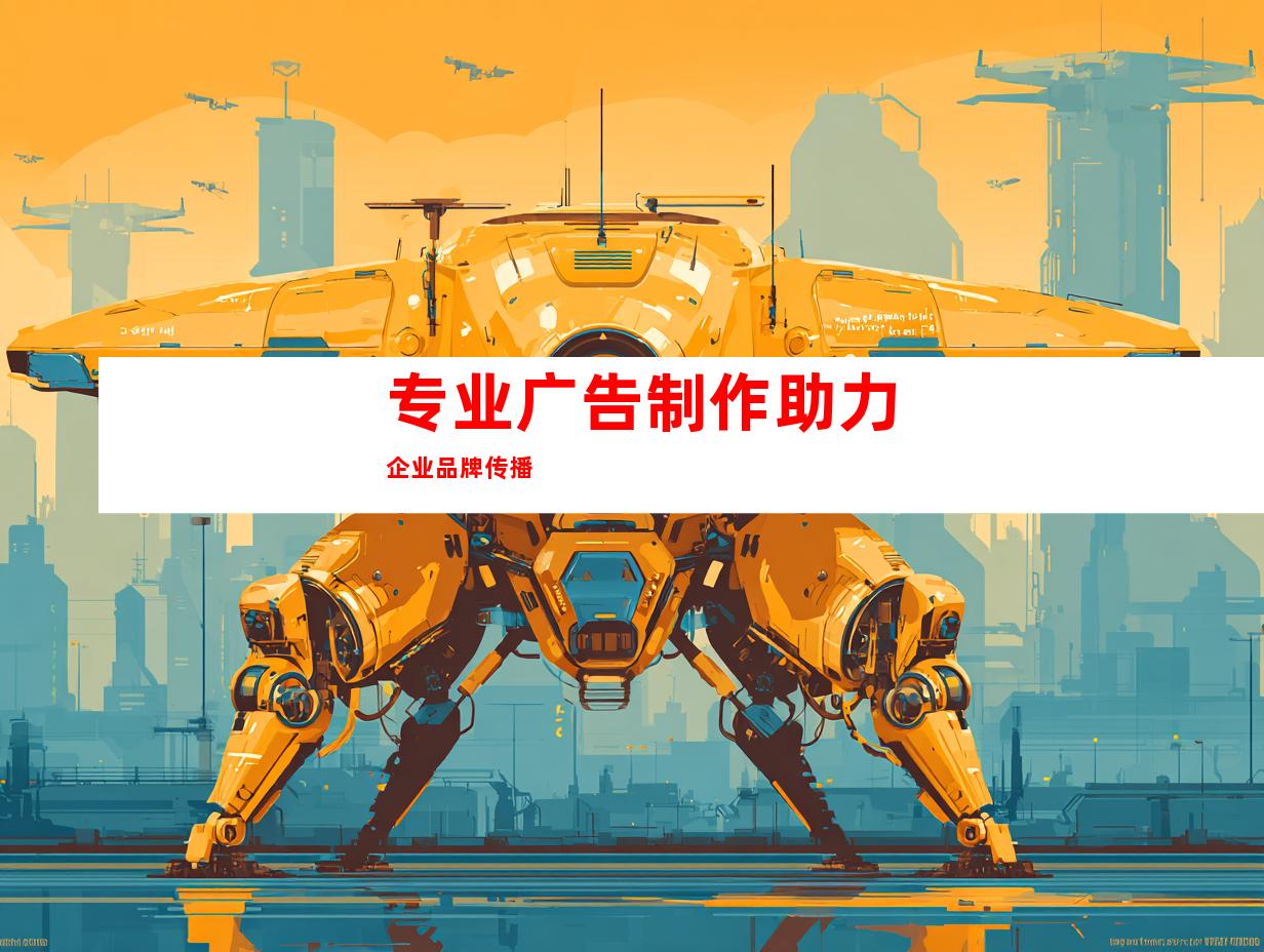 专业广告制作助力企业品牌传播