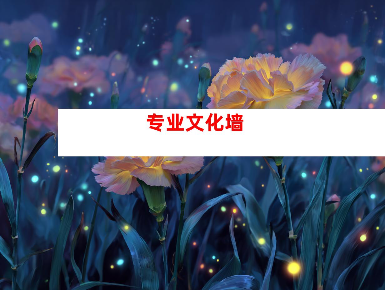 专业文化墙
