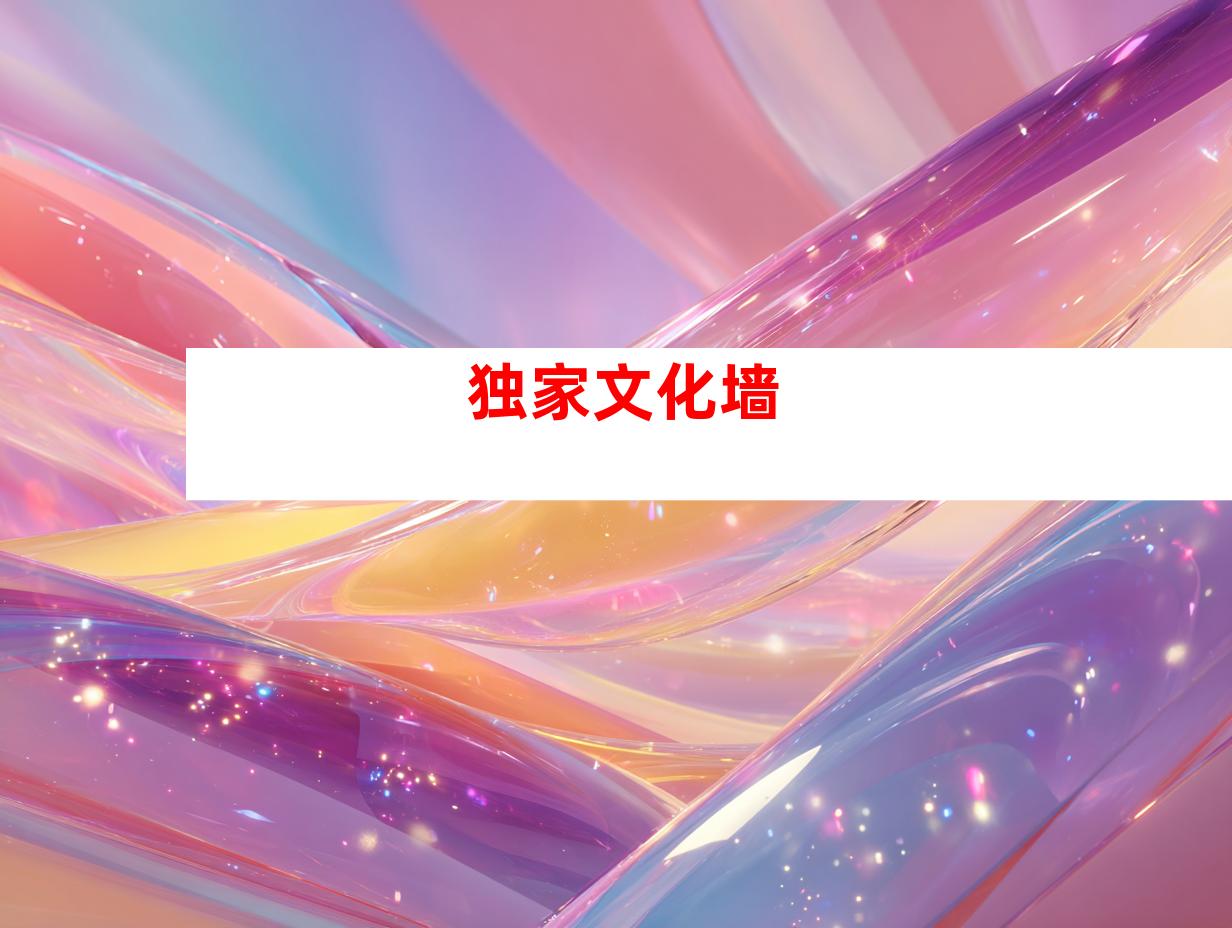 独家文化墙