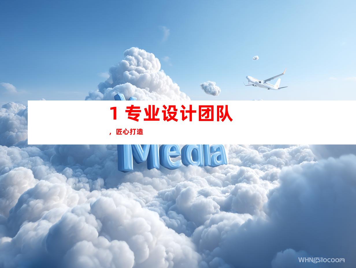 1. 专业设计团队，匠心打造