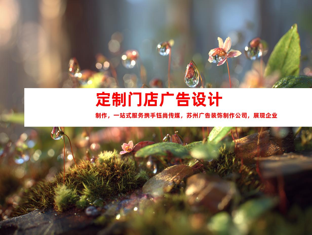 苏州定制门店广告设计制作，一站式服务携手钰尚传媒，苏州广告装饰制作公司，展现企业文化墙与LED灯箱，完美展厅装修。9975