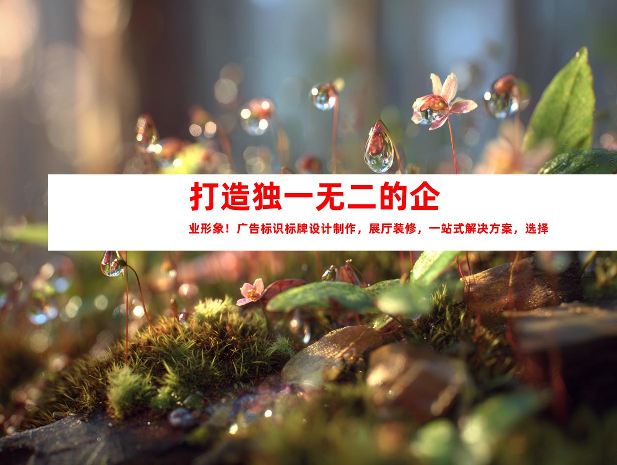 苏州打造独一无二的企业形象！广告标识标牌设计制作，展厅装修，一站式解决方案，选择钰尚传媒，苏州专业广告装饰制作公司！美观LED灯箱，创意企业文化墙，让您的品牌脱颖而出！点击了解更多！9952